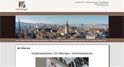 Desktop Screenshot of investigogmbh.ch
